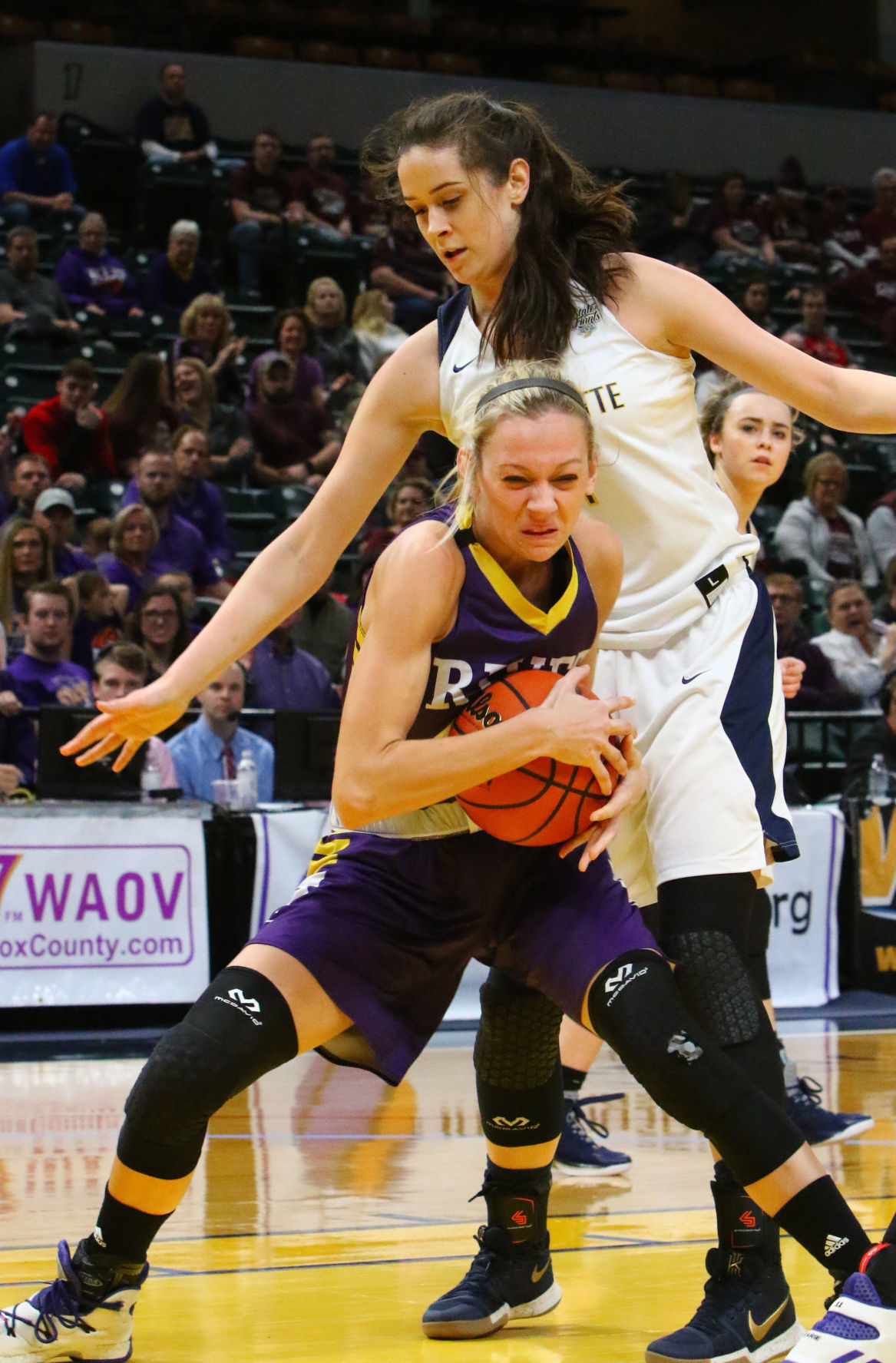 Gallery: Girls Basketball State Finals: Marquette Catholic vs. Vincennes Rivet